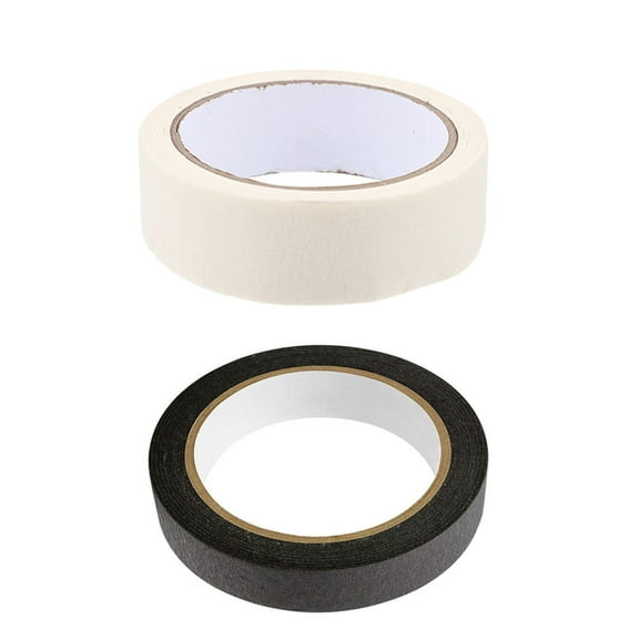 LOLIPPYY 1 Set Removable DIY Masking Tape for Art Projects Home Renovation and Car Spraying 2pcs
