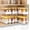 White-3 Pack, variant on 2 Pack Pull Out Spice Rack Organizer for Cabinet, AOKIWO Multi-Purpose Kitchen Storage Cabinet Organizer, Fits 12"H x 11"D x 5"W, Black