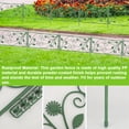thumbnail image 4 of MesaSe Garden Edge Decorative Border Plastic Easy Installation Multipurpose Green Small Fencing, 4 of 5