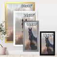 thumbnail image 4 of Designart 'Close Up Portrait Of A Horse On An Autumn Morning' Farmhouse Framed Art Print, 4 of 4