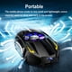 thumbnail image 4 of Methold Ventilador de refrigeración para teléfono inteligente con radiador de luz RGB 3 engranajes ajustable recargable Universal Cool Gaming disipador Teléfono y Comunicación Negro, 4 of 6