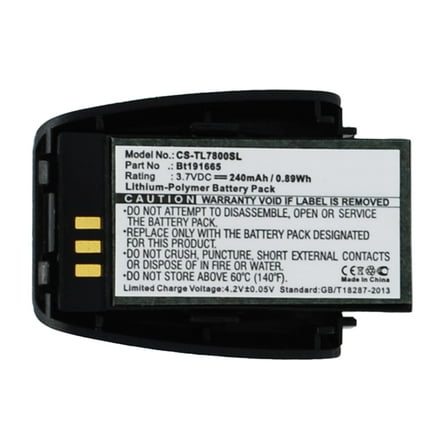 Replacement Battery for AT&T BT291665,3.7V/240mAh