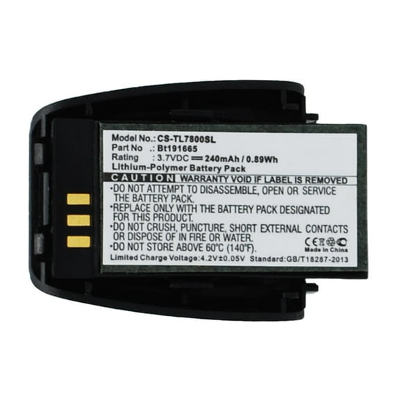 Replacement Battery for AT&T BT291665,3.7V/240mAh
