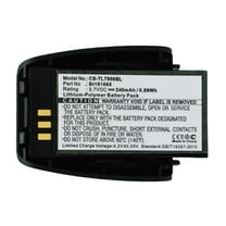 Replacement Battery for AT&T BT291665,3.7V/240mAh