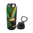 thumbnail image 2 of Yiaed St. Patrick's Day4 Print Sports Insulated Kettle Bottle Reusable Stainless Steel Insulated Cup, Outdoor Portable Casual Stainless Steel Insulation Cup, 2 of 7