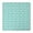 Turquoise Daisy Flower, variant on Turquoise Daisy Flower Floral Pattern Square Fitted Tablecloth with Elastic Edge,Square Table Cover,Washable Elastic Table Cover for Home Kitchen Party Decor 34"x34"