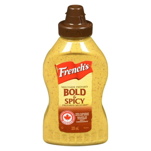 French's, Bold & Spicy Mustard, 325ml, Tailgates. Backyard barbecues. Everyday meals. With its bold, unmistakably big flavour, French’s® Bold & Spicy Prepared Mustard deserves a place at every table.