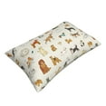 thumbnail image 3 of Junzan Dogs Funny Pets Pillow Cases Standard Size, With Envelope Closure Bed Pillow Cases,14"X20" Inches, 3 of 9