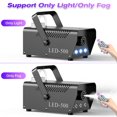 thumbnail image 4 of MesaSe Machine à Brouillard 700W RVB 3 en 1 8 LED Machine à Fumée avec Télécommande pour Noël Halloween Mariage Scène DJ Disco Fête Scène, 4 of 10