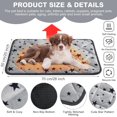 thumbnail image 2 of 4 Pack Self Warming Cat Bed Self Heating Cat Mat Star Pattern Soft Dog Crate Pad Thermal Pet Bed Mat Anti Slip Kennel Mat Washable Dog Cat Warming Bed for Outdoor Indoor Pet (18 x 24 Inch), 2 of 7