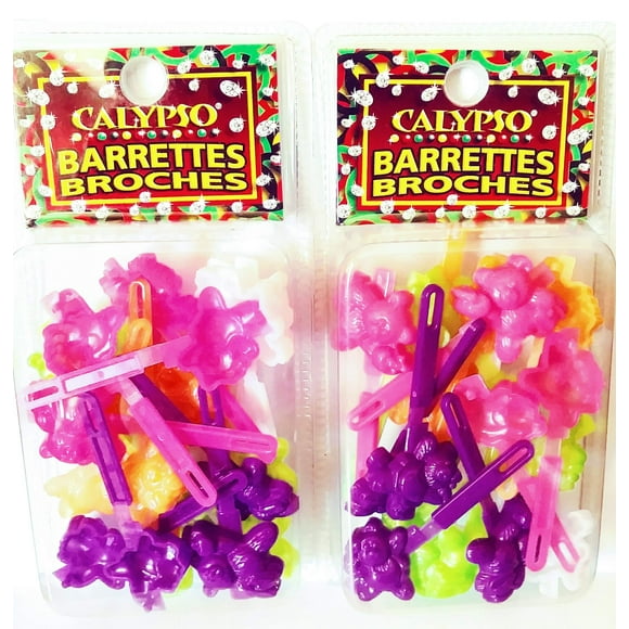 Calypso Hair Barrettes-Bears-Multiple Colors