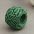 thumbnail image 1 of Wedding Banquet Vintage Style Twisted Burlap Strings Decorative Scrapbooking Twine Rope Decoration Portable DIY Crafting Dark Green, 1 of 2