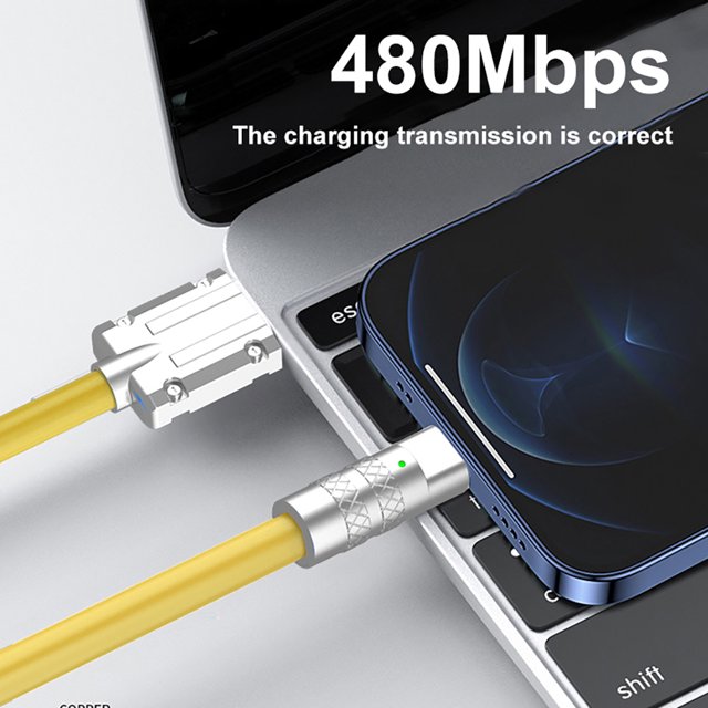Cable De Carga Cable De Carga 120W 6A Cable de carga OD6.0mm USB Tipo-C Cable de carga Accesorios para interruptor NS