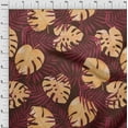 thumbnail image 4 of oneOone Cotton Cambric Maroon Fabric Ocean Underwater Life Sewing Craft Projects Fabric Prints By Yard 42 Inch Wide, 4 of 4