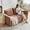 Chocolate, variant on Tina's Home 67" Chenille Loveseat Sofa 2 Seater Couch with Storage Convertible Oversized Sleeper Sofa Living Room with Pillows Chocolate