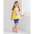 thumbnail image 2 of Peppa Pig Toddler Girls Peplum T-Shirt and Shorts Outfit Set Toddler to Big Kid, 2 of 5