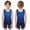 Blue, variant on Kids Boys Geometric Print Wrestling Singlets Powerlifting Training Singlets Gym Sport Tank Top Light Blue 6
