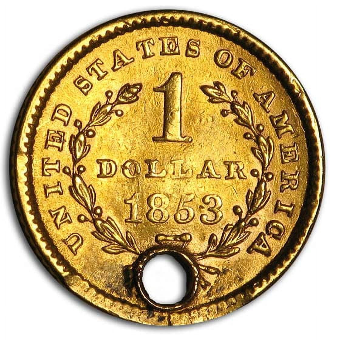 $1 Liberty Head Gold Dollar Type 1 (Damaged)