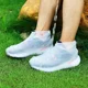 thumbnail image 4 of Botas de lluvia de silicona gruesas, fundas impermeables para zapatos, protectores de zapatos unisex, transparentes, antideslizantes, impermeables, 2023, 4 of 5