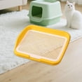 Image showcasing Bvdfgk Dog Potty Training Toilet Dog Pee Holder Easy Cleaning Protects ...