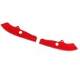 thumbnail image 4 of NINTE Front Bumper Lip Covers Guard for 15-22 Dodge Challenger RT Scat Pack Red 2 Pcs, 4 of 8