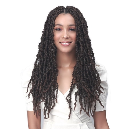 BOBBI BOSS NU LOCS DISTRESSED BUTTERFLY PLUS 18 2X SYNTHETIC BRAID CROCHET HAIR
