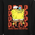 thumbnail image 3 of SpongeBob SquarePants - People Order Our Patties - Toddler & Youth Long Sleeve Graphic T-Shirt, 3 of 6