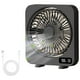 thumbnail image 1 of Ventilador de Escritorio Digital Ventilador de Escritorio Recargable Mini Ventilador Doméstico Ventilador de Escritorio Ventilador de Circulación, 1 of 7