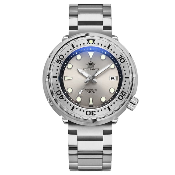ADDIESDIVE Men's Automatic Dive Watch 300M Waterproof, NH35A Movement, Analog Watches with Sapphire Crystal, Ceramic Bezel, Luminous Dial