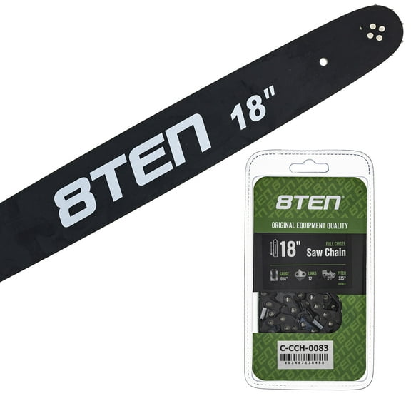 8TEN 18" Chainsaw Bar & Chain .058 13/40 72DL for Husqvarna Solo MK1010277