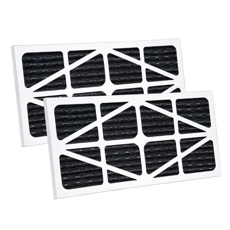POWERTEC 2PK Activated Carbon Air Filter 5 Micron Outer Air Filters for WEN 3417/ AF1270 POWERTEC AF1045 Air Filtration Systems for Workshop & Garage Replacement for WEN AF9235C 75095-P2N
