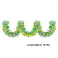 thumbnail image 2 of 1/3PCS Easter Garland Decorations Glitter Metallic Garland Easter Spring Decor 5 PCS Long Banner Hanging for Tree Mantle, Indoor Outdoor Holiday Party Home Door Window Decorations, 2 of 6