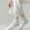 White, variant on Naittoop Womens Ankle Socks, Thin Mesh, Solid, Soft Casual Sock Fall Winter, Yoga, Sleep Wear, Going Out, Outdoor