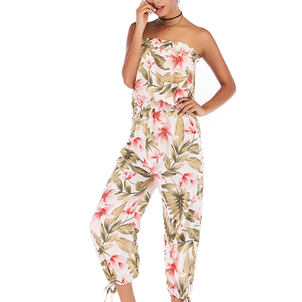 walmart floral jumpsuit