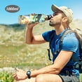 thumbnail image 6 of Yayeee 20oz Insulated Water Bottle Double Wall Stainless Steel with Flip Straw Lid, Art Field, 6 of 7