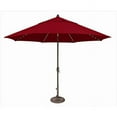 thumbnail image 1 of SimplyShade 11 Ft. Lanai Pro Octogone Marché Parapluie avec Étoile Lumière Vraiment Rouge, 1 of 3