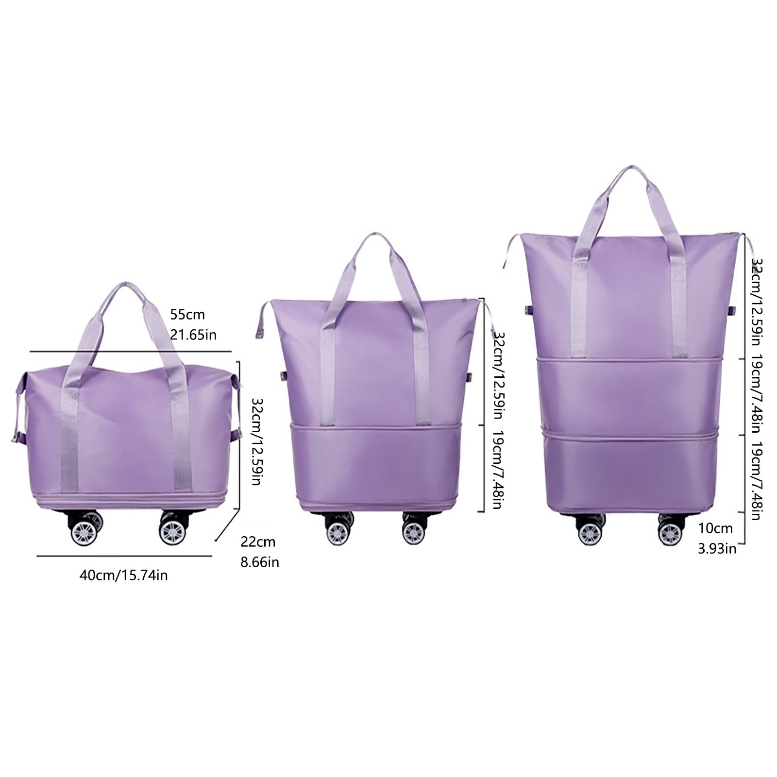 Expandable Luggage Bag for Home Textile Storage Organizers with