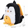 thumbnail image 2 of Mochila para niños pequeños para niños y niñas, linda y suave bolsa para niños pequeños, bolsa de viaje para animales, guardería, dibujos animados, pequeña mini mochila para niños pequeños en eda, 2 of 5