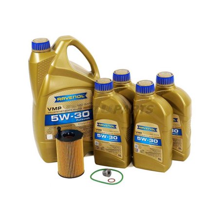 Blau J1A5112-C Audi Q5 Motor Oil Change Kit - 2014-16 w/ 6 Cylinder 3.0L TDI Diesel Engine ...