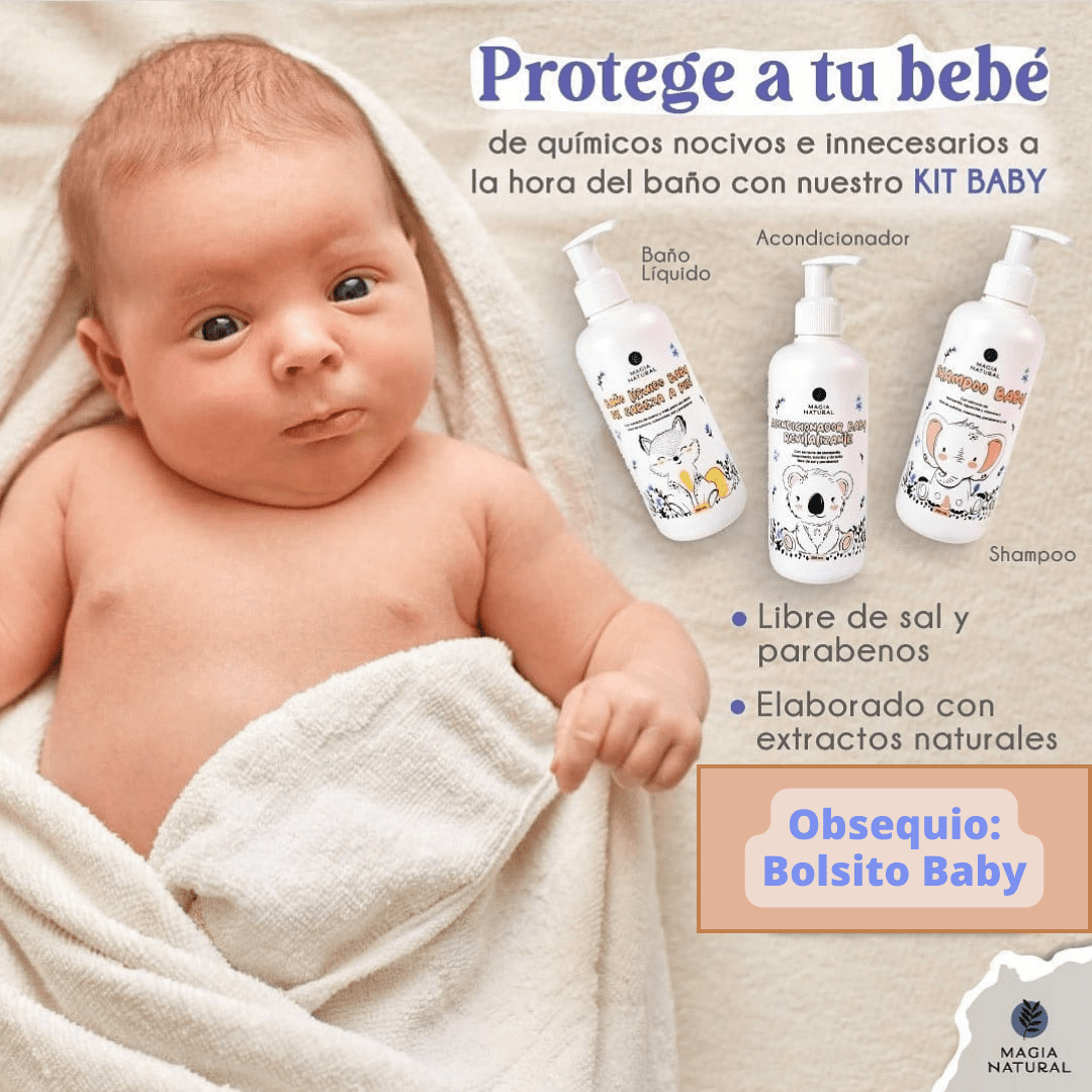 Magia Natural Kit de Baño Baby