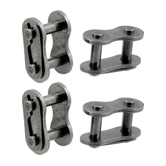 Unique Bargains 4 Pcs Universal 420 Chain Master Link for 50cc for 90cc Pit Bike Connector New