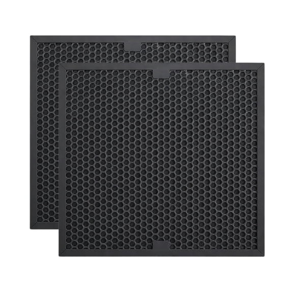 Nispira Air Scrubber Carbon Filter Replacement Compatible with Dri-Eaz HEPA 500 BlueDri BD-AS-550 VEVOR Air Purifier 15.8 x 15.8 x 0.8 Inch 2 Pack