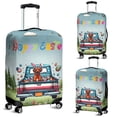 thumbnail image 2 of Happy Easter Rhodesian Ridgeback American Flag Truck Travel Luggage Cover Ridgebacks Dog Lover Gifts Suitcase Dust Protective Decor - 03001, 2 of 5