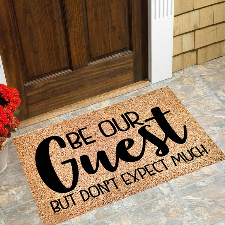 JPLZi Funny Doormat Funny Welcome Mat Please Leave Doormat Gift Doormats  For Gift For New Home