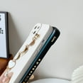 thumbnail image 4 of Cute Love Heart Wrist Strap Chain Bracelet Soft Compatible with iPhone Case (Purple,iPhone 13), 4 of 7