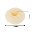 thumbnail image 2 of Unique Bargains Bath Shower Loofah Sponge Body Puffs 2.17"x4.53" 1 Pc Yellow, 2 of 5