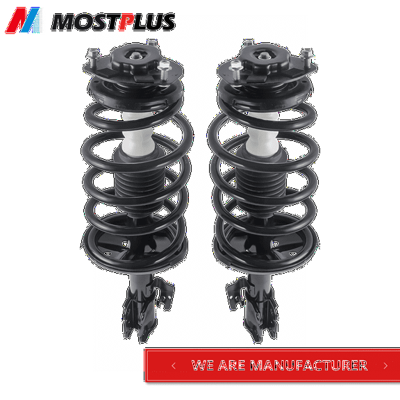 Pair Front Complete Shock Struts Assembly For 2004-2006 Toyota Sienna 3.3L FWD