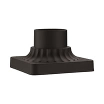 Livex Lighting Outdoor Pier Mount Adaptors in Bronze