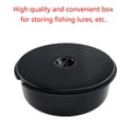 thumbnail image 3 of 4 Compartimentos Señuelo de Caja de Almacenamiento Cebo Negro 8inch Aparejos de Pesca, 3 of 9