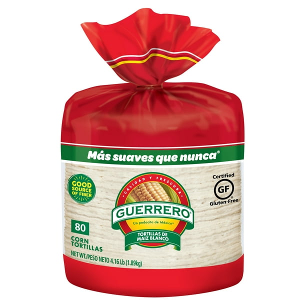 Guerrero White Corn Tortillas, 66.56 Oz, 80 Count
